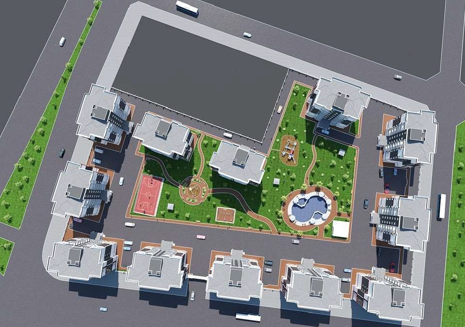 12 BLOKLU KONUT & TİCARİ MERKEZLİ PROJE - Resim 3
